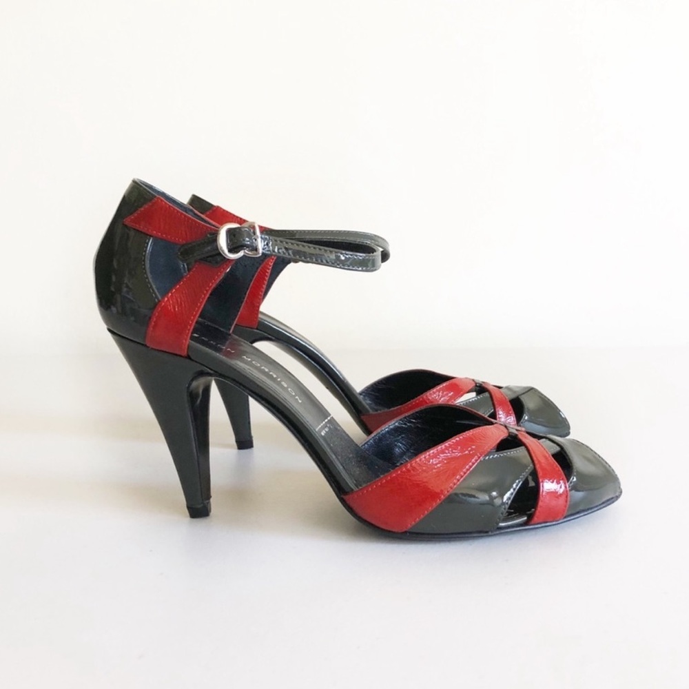 Sigerson Morrison Retro Patent Leather Heels- Sz 8 - Picture 2 of 7